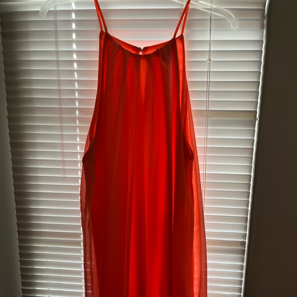 Pink shift dress